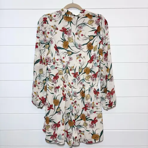 Dress Forum Floral V-Neck Dress / Romper, Size M