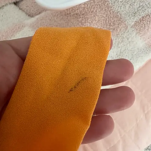 House Of CB  Alicia Tangerine Orange Midi Sun Dress XS NWT‎