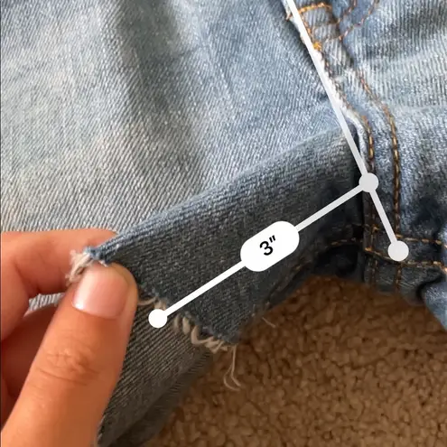 H&M  x coachella star print Jean shorts