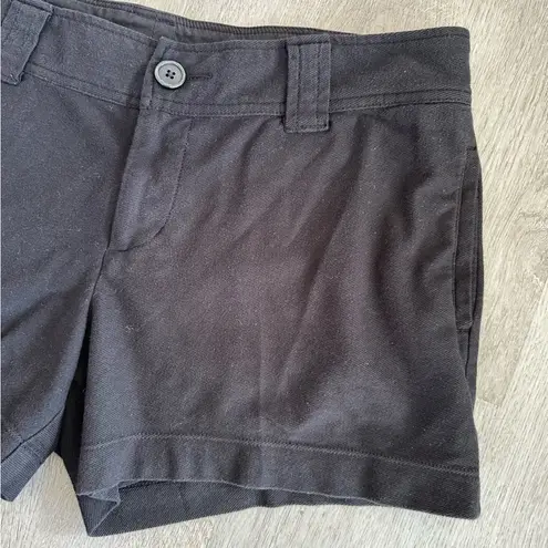 James Perse Standard Shorts Women’s 29 Black 100% Cotton