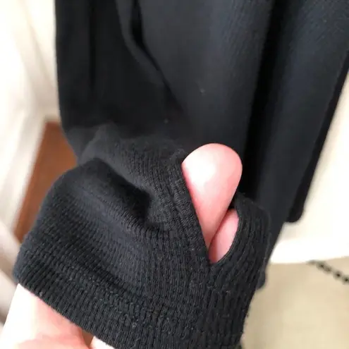 Ink Love and Peace Stitch Fix Wrap Thermal Top M Black Size M