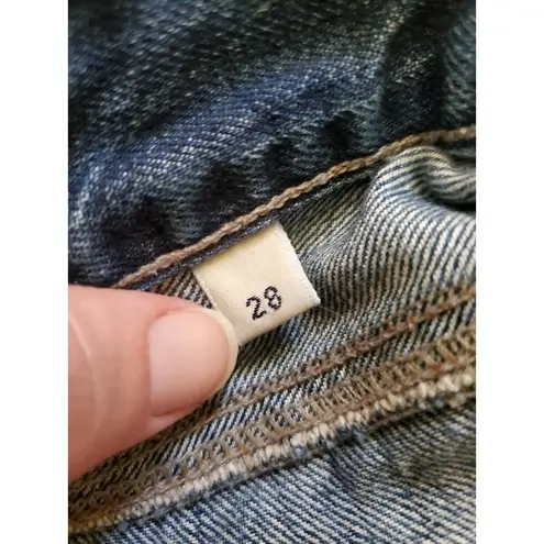 Citizens of Humanity Jean Skirt Women 28" Denim Mini Jerome Dahan Made In USA Blue Size undefined