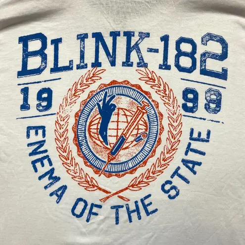 Blink 182 "Enema of the State" white T-shirt size large