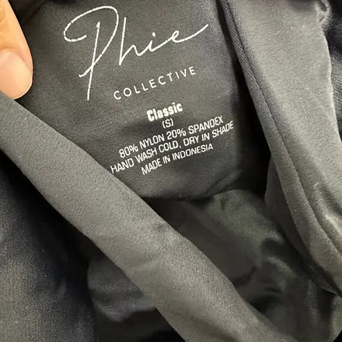 Phie Collective So Solid Viviana One Piece in black