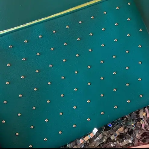 Ipsy ‘100th’ Teal Studded Glam Cosmetic Bag