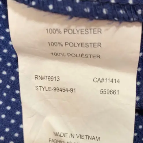 Motherhood Faux Ruffle Wrap Mini Polka Dot Dress