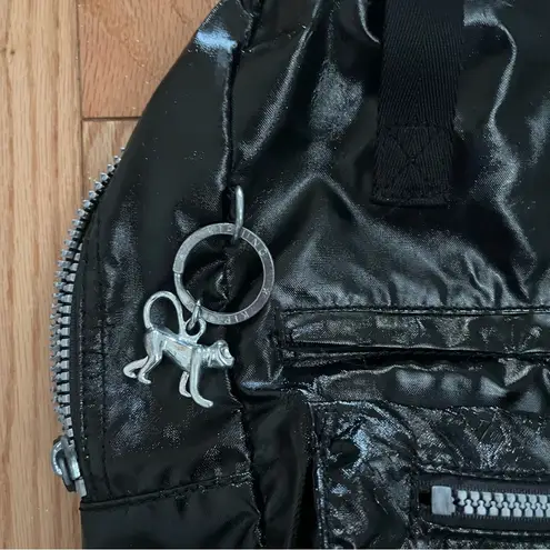 Kipling Backpack ALVY 2-In-1 Convertible Tote Bag Backpack MetallicBP3870 EUC