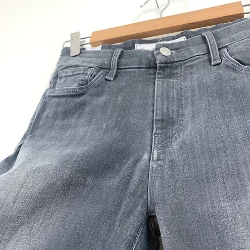 Frank & Eileen Sligo Mid Rise Raw Hem Crop Stretch Skinny Jean 2022 Wash Size 26