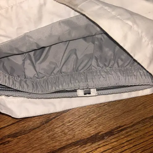 The North Face  Women's HyVent Ski Snow Pants White Large Insulated Waterproof