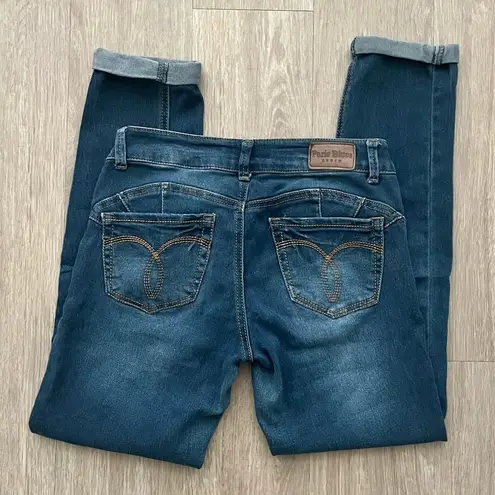 Paris Blues Roll Cuff Ankle Lift & Love Denim Jeans Size 7