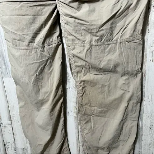 REI‎ Convertible Sahara Pants Hiking Outdoor Womens Size 12 Tall Tan