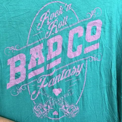 NWT Wst Cst Boxy Oversized Rock 'n Roll Fantasy Bad Co Shirt