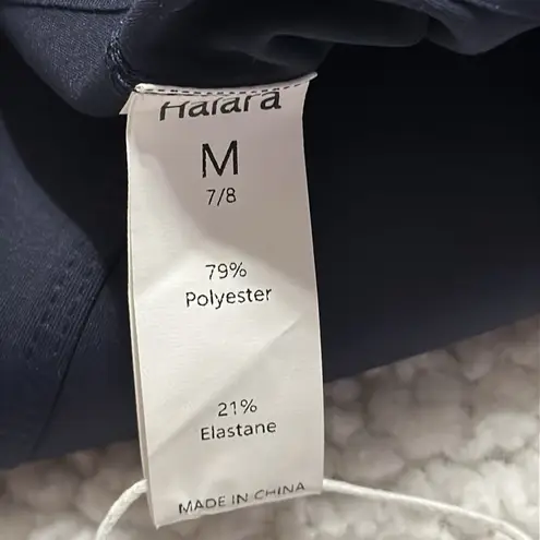 Halara  Flex blue size 7/8 high waisted tummy control adjustable hem work pants thumbnail 8