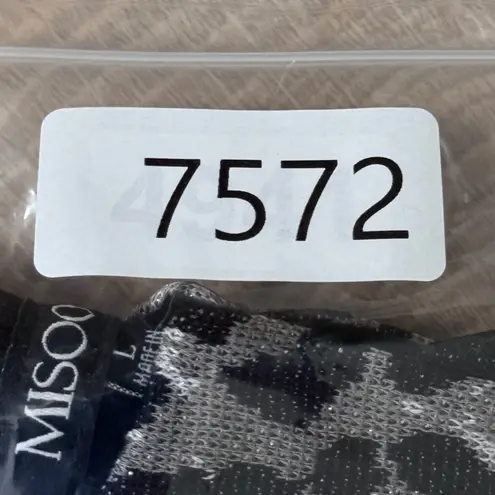 Misook Cardigan Leopard Print Large Black Silver Animal Print Career Chic Party