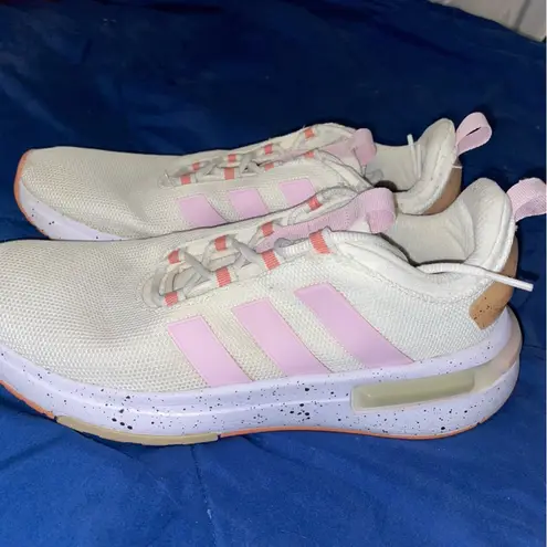 Adidas Woman’s size 10  Racer TR23 Orchid Cream Pink Running Athletic Sneaker