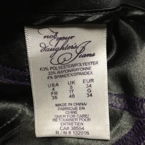 NYDJ Women’s Mini Tab Bootleg Dress Pants