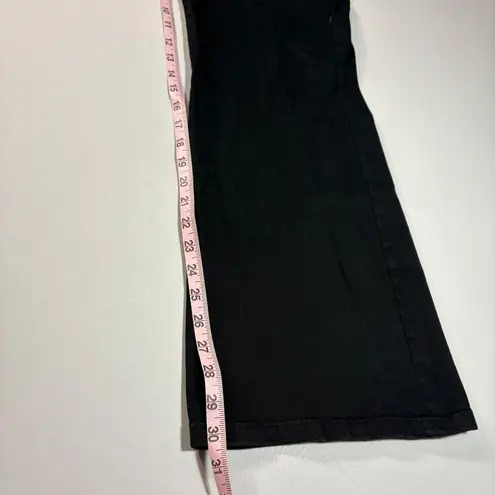 Old Navy  Womens Black Denim Jeans Size 16 With Studded Pockets