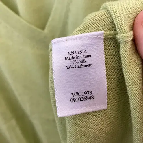 Coldwater Creek FINAL MARKDOWN Ladies’  Silk & Cashmere Sweater (L)