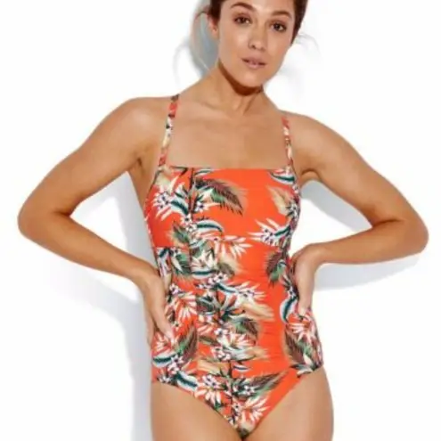Seafolly NWT One Piece Plus Size Swim Suit 14 DD