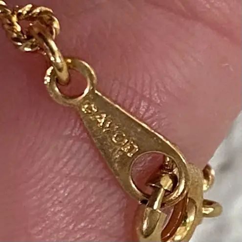 Vintage AVON Faux Pearl Beaded Gold