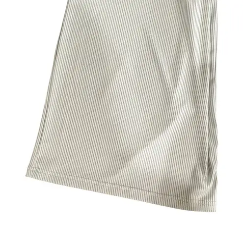 Ekouaer Worn once! Sage Green Set Wide Leg Pants and Crop Top Women's Size Medium