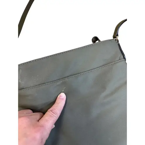 Michael Kors  Womens Green Canvas Crossbody Purse SKU 7823 thumbnail 9