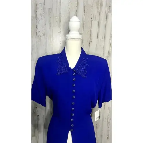 NWT Vintage Pride & Joy Blue Button