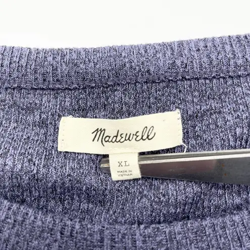 Madewell  Westville Ribbed Knit Tank Dress XL Clean Girl Minimal Midi Scandi Chic