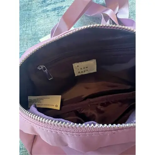 A New Day New!  Lavender Purple Convertible Shoulder Crossbody Bag