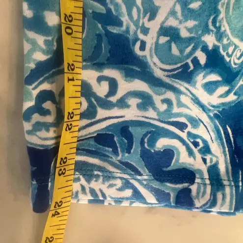 New Women’s Lauren Ralph Lauren Paisley Jersey Capri Sleep Set
Pajamas Large Blue - Image 12