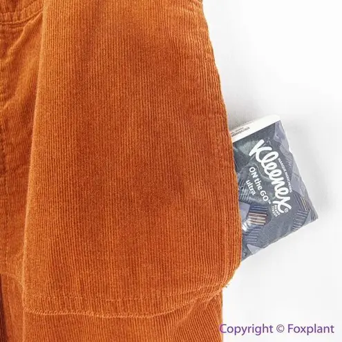 Madewell NEW ‎ Corduroy Puff-Sleeve Button-Front Jumpsuit, 00P