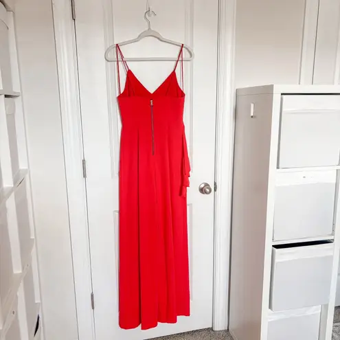 Alice + Olivia NEW  Keeva ruffled crepe jumpsuit