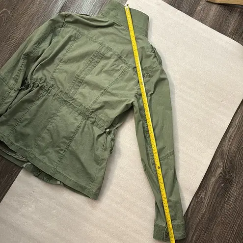 Daytrip  Green Army Jacket Size M Utility Lightweight