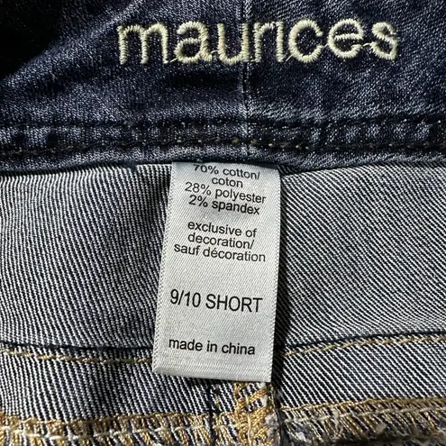 Maurice's  Slim Boot Original Rise Denim Flex Jeans, 9/10 Short