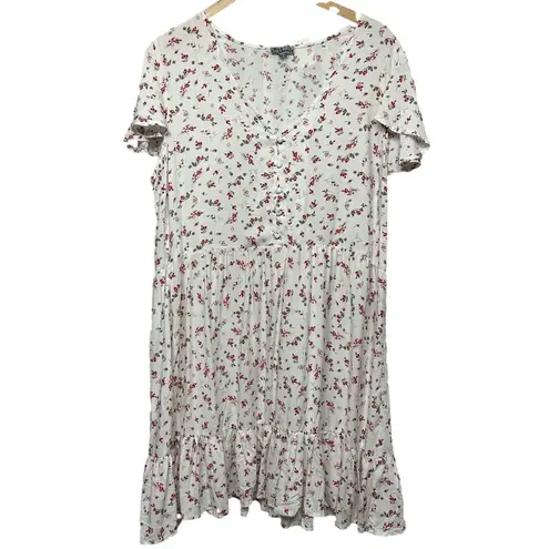 J for Justify J for Justify Floral Short Sleeve Size 1X Dress