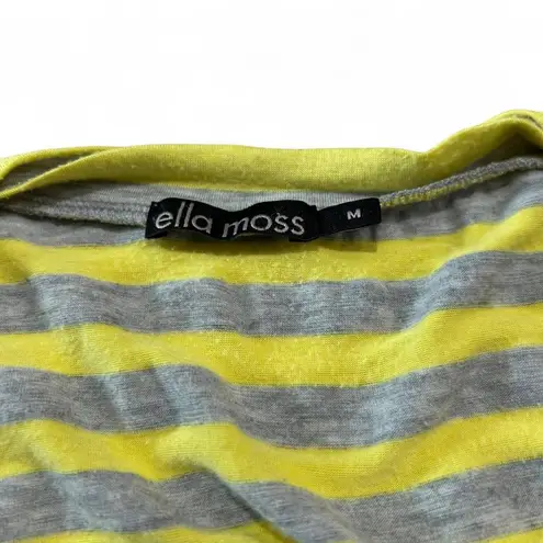 Ella Moss Y2K Striped Henley Top