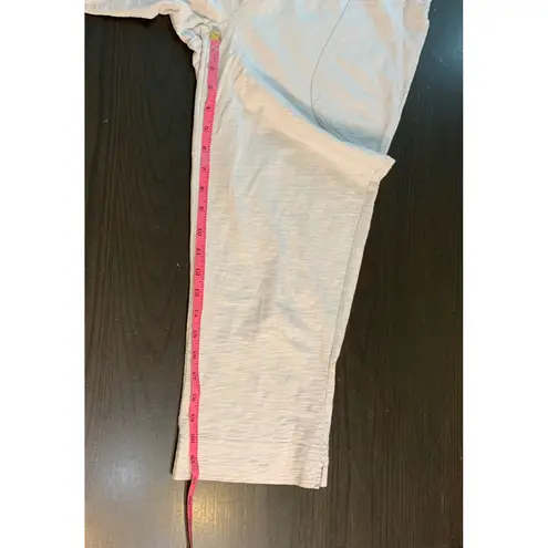 Escape by Habitat Clothes Womens Crop Pants Size M Resortwear Cruise Vacation Gray Size M