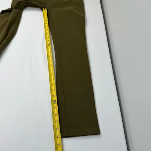 Eric Pants Stylish Stretch Casual Olive Green Pants Size 4