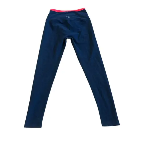 Beyond Yoga Navy High-Waisted Leggings Workout Athletic Stretch Size Small Women