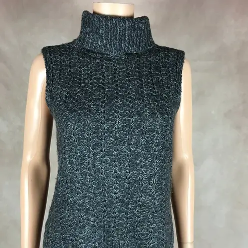 LORD & TAYLOR Sleeveless Turtleneck Sweater NWOT XS Gray