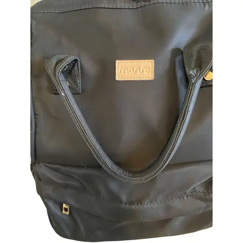 Manso Black School Backpack Bag Travel Vacation