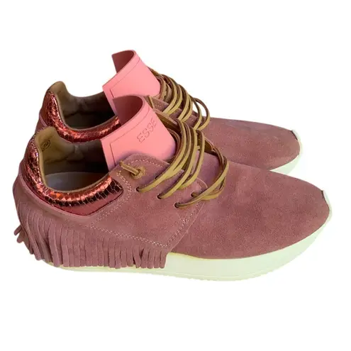 Esseutesse Fringe Sneaker Suede sneakers size 39 Pink