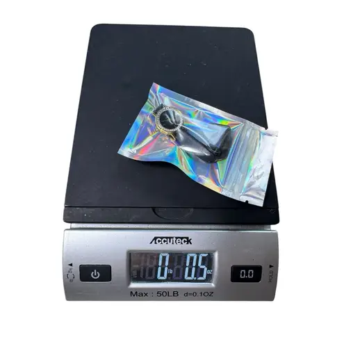 Becora Timewear Watch Quartz Black Dial Crystal Bezel Japan Movt Works 1”