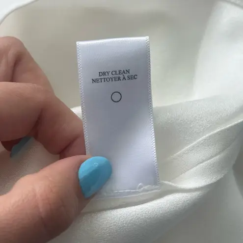 A.L.C. Leigh Pintucked Peplum Top