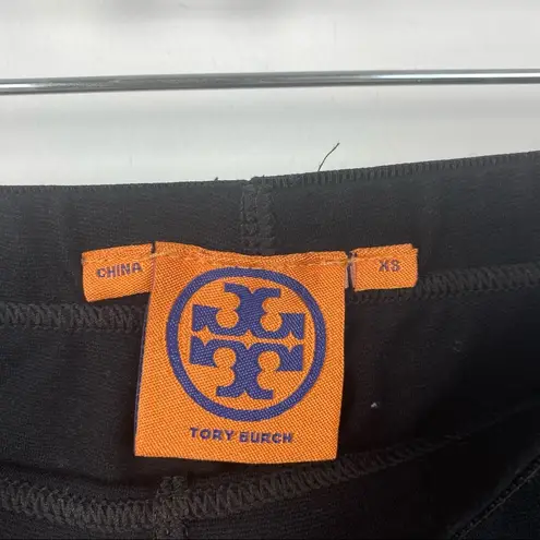 Tory Burch  Black Leather Panel Jodhpur Leggings Riding‎ Pants Size XS X-Small