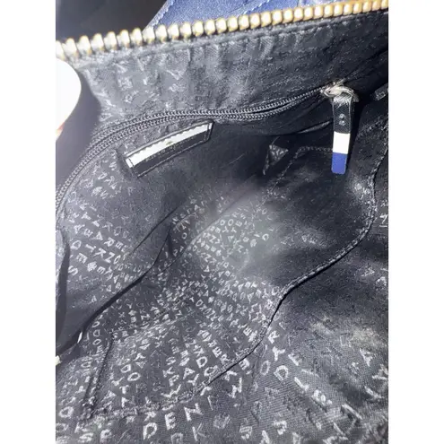 Kate Spade NY Clarise Shoulder Bag Rich Navy Striped Multi white