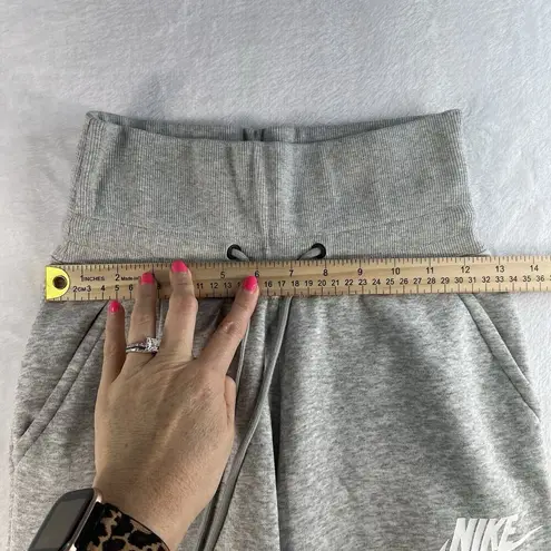 Nike  XS Rally Sport Casual Sneaker Pants Wide Leg Crop Pull On Gray CI1174-050