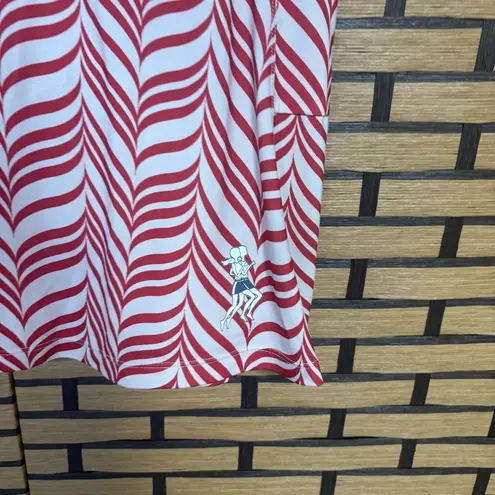 Running Skirts Red And White Candy Stripe Triathlon Skirt Size 3 (Size 8)