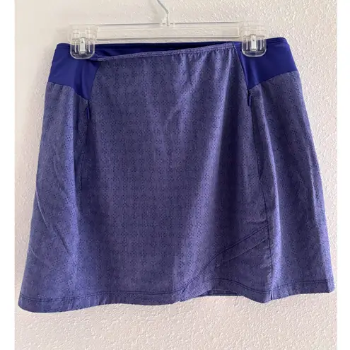 Callaway Skort Womens Small Blue Stretch Golf Tennis Preppy Country Club Sporty