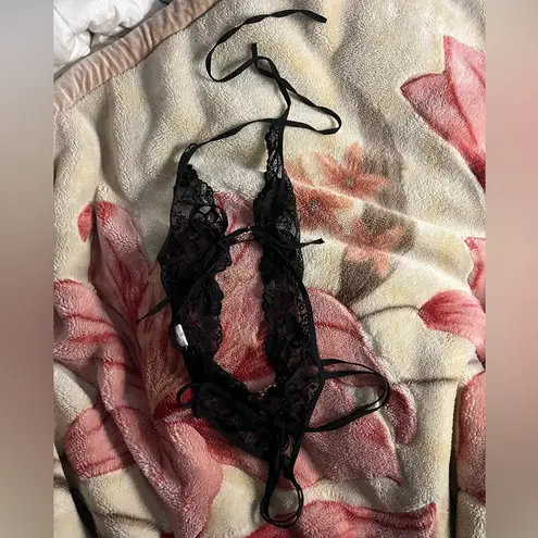 Avidlove SM black lace no wire and no padding lingerie Teddy